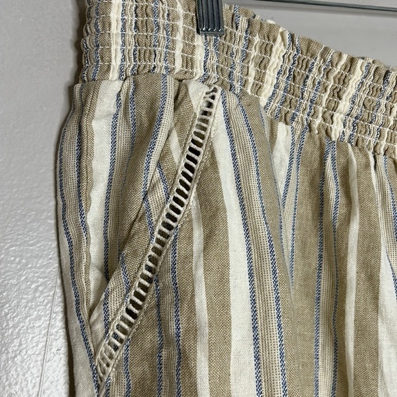 BRIGGS Bohemian Linen shorts plus size women’s XL casual chic summer - Picture 2 of 7